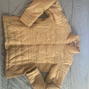The North face gold jacket